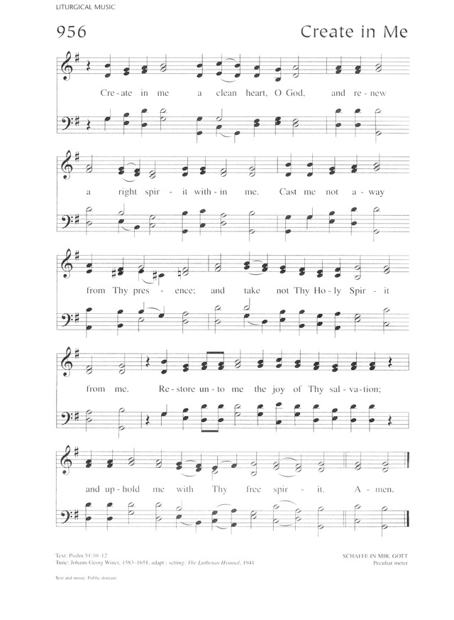 Lutheran Service Book page 953 | Hymnary.org