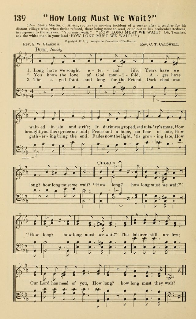 Life and Service Hymns page 143