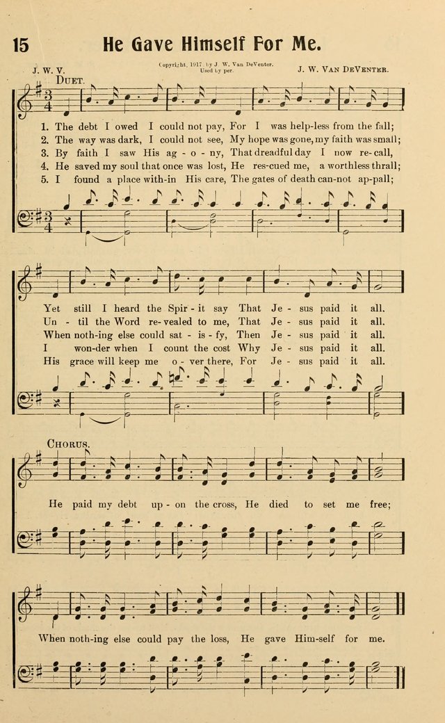 Life and Service Hymns page 16