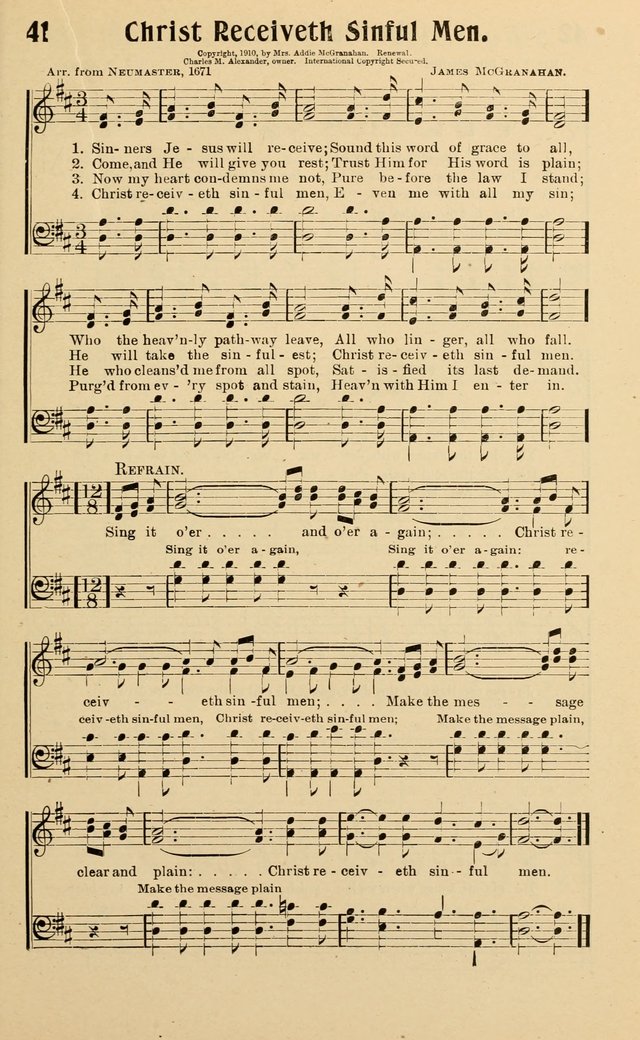 Life and Service Hymns page 42