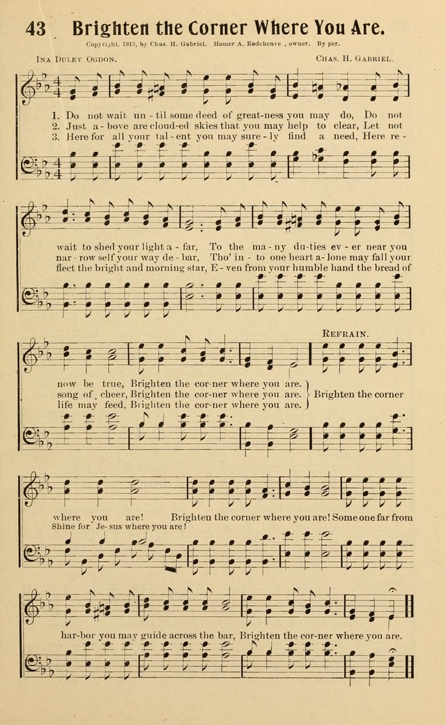 Life and Service Hymns page 44