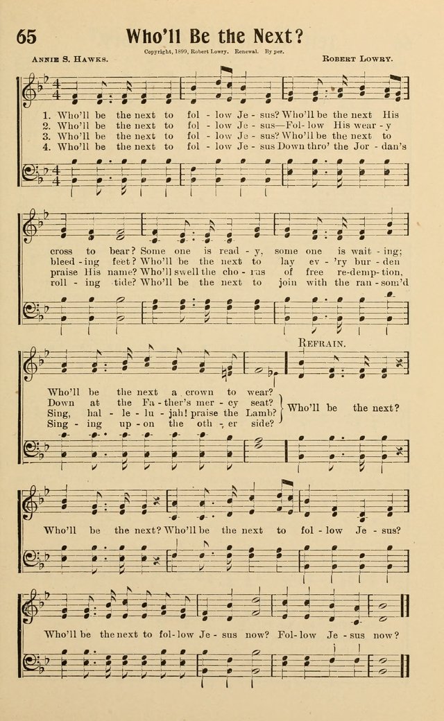 Life and Service Hymns page 66