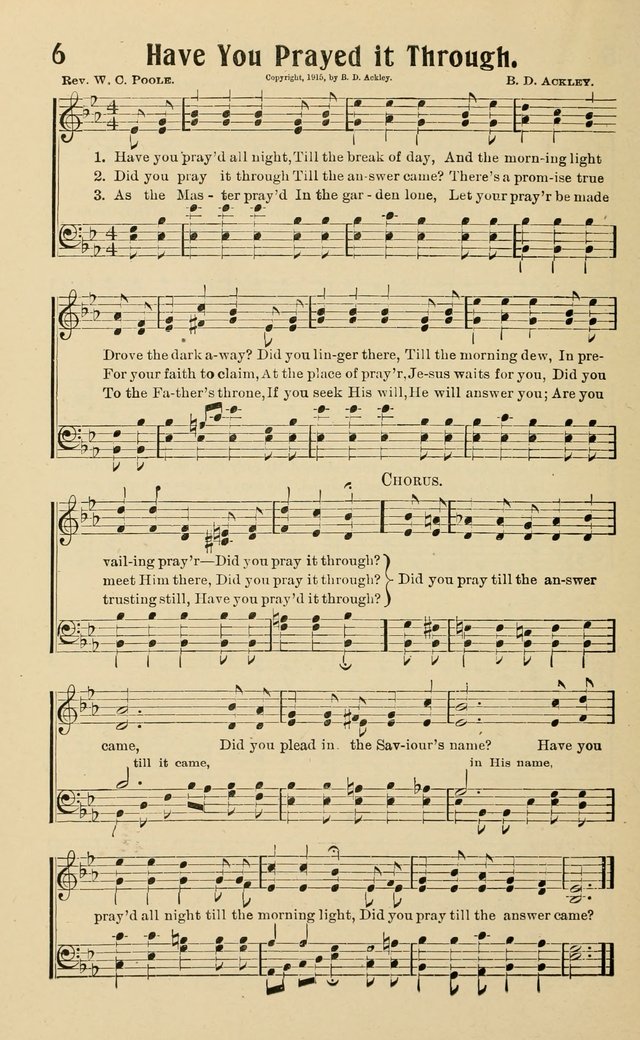 Life and Service Hymns page 7