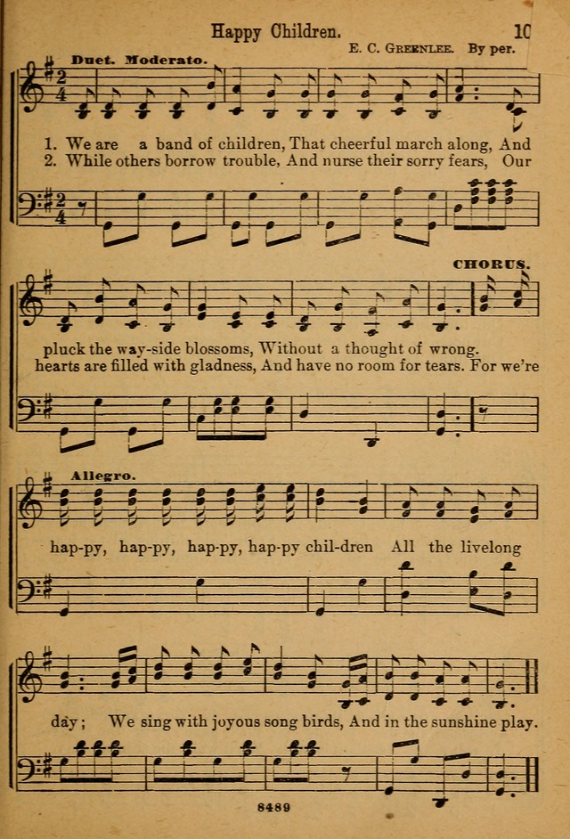 Little Sacred Songs: for Little Singers of the primary department of the Sunday school, and for Kindergartens and the home page 101