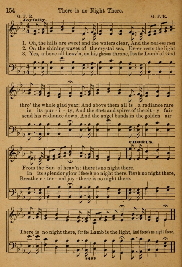 Little Sacred Songs: for Little Singers of the primary department of the Sunday school, and for Kindergartens and the home page 154