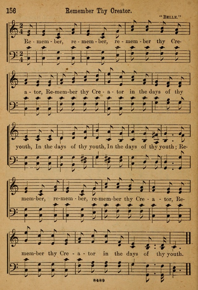 Little Sacred Songs: for Little Singers of the primary department of the Sunday school, and for Kindergartens and the home page 156
