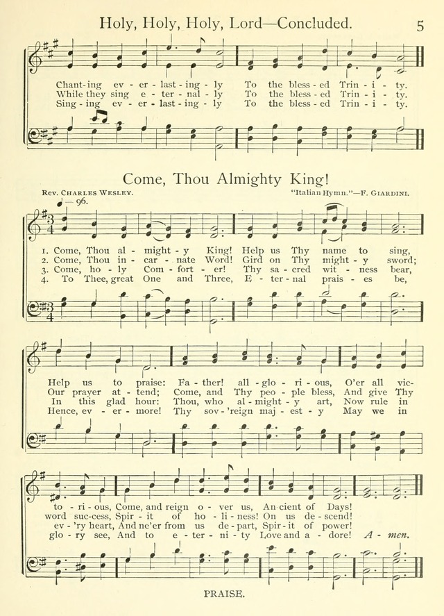 Life-Time Hymns: a collection of old and new hymns of the Christian Church page 13