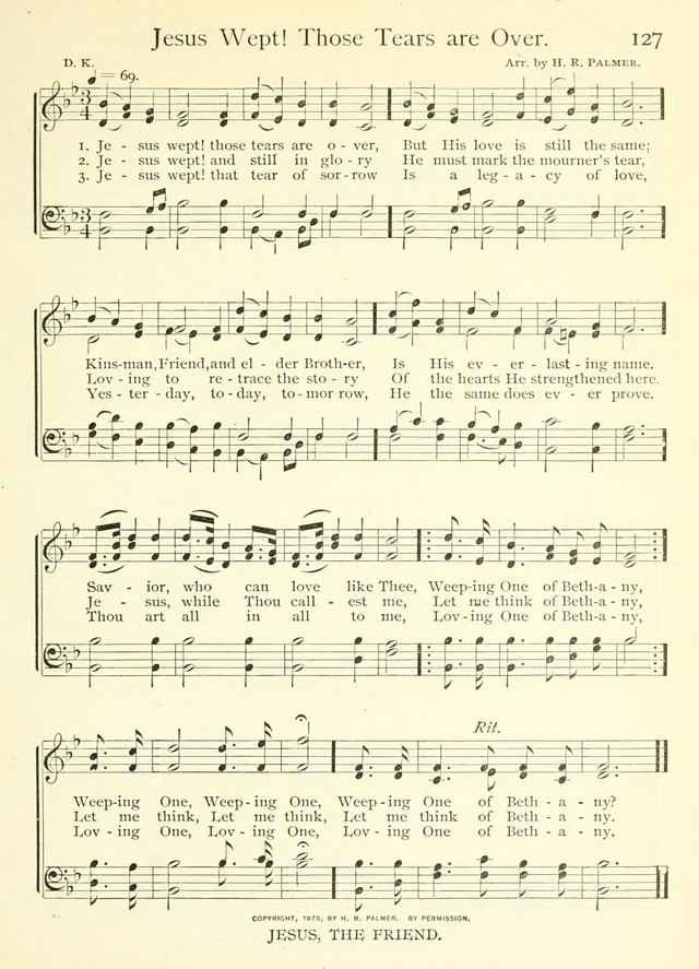 Life-Time Hymns: a collection of old and new hymns of the Christian Church page 135