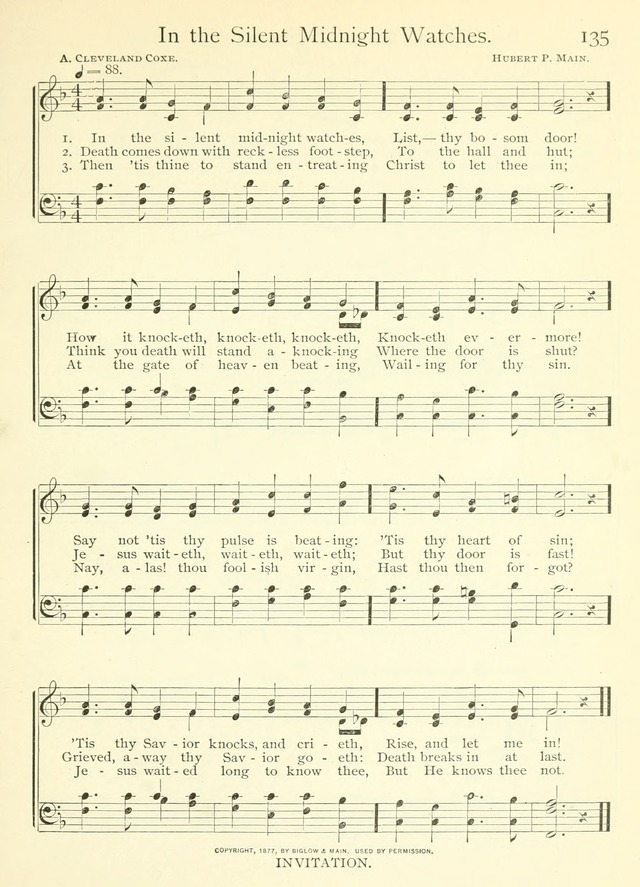 Life-Time Hymns: a collection of old and new hymns of the Christian Church page 143