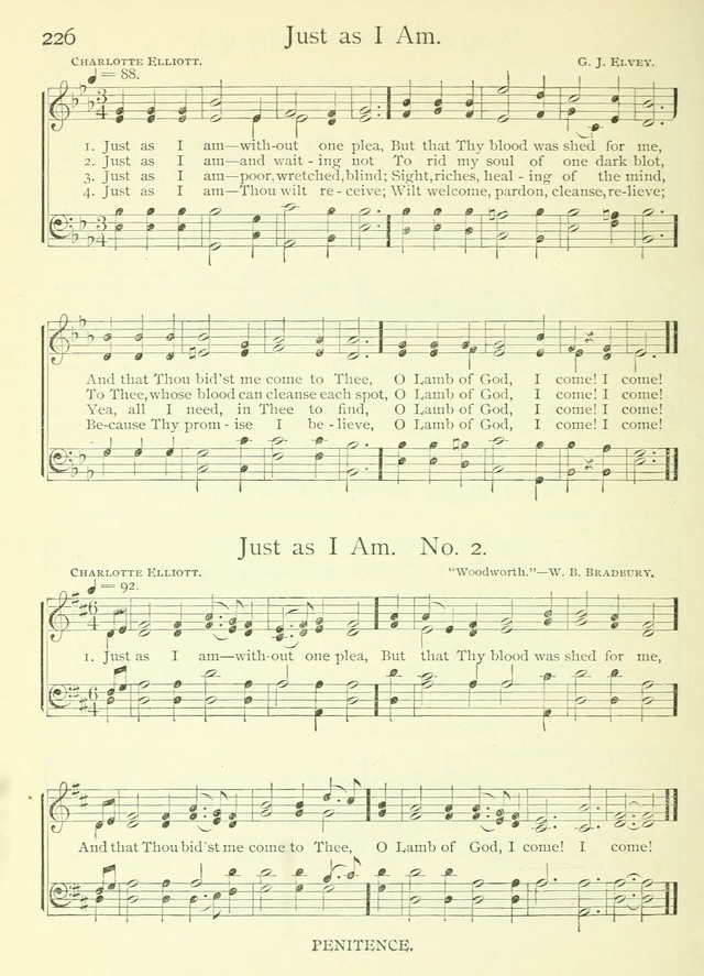 Life-Time Hymns: a collection of old and new hymns of the Christian Church page 234