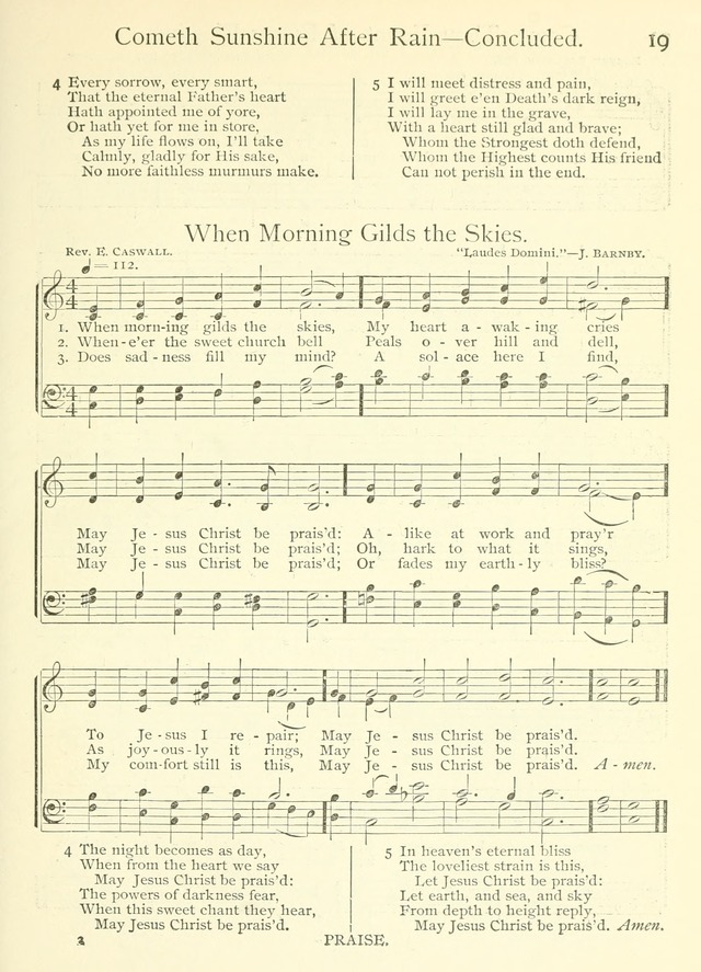 Life-Time Hymns: a collection of old and new hymns of the Christian Church page 27
