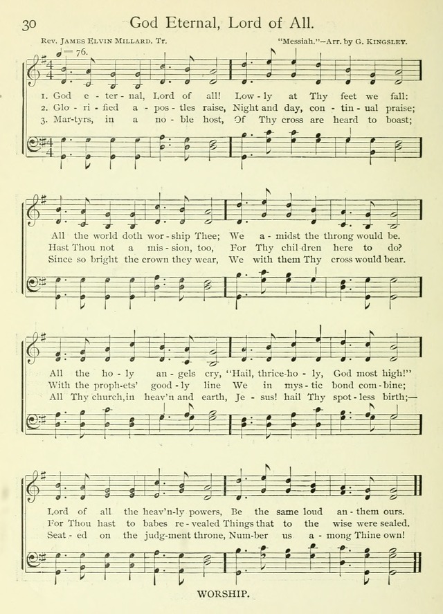 Life-Time Hymns: a collection of old and new hymns of the Christian Church page 38