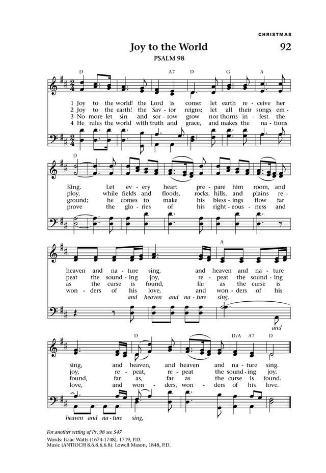 Lift Up Your Hearts: psalms, hymns, and spiritual songs page 103