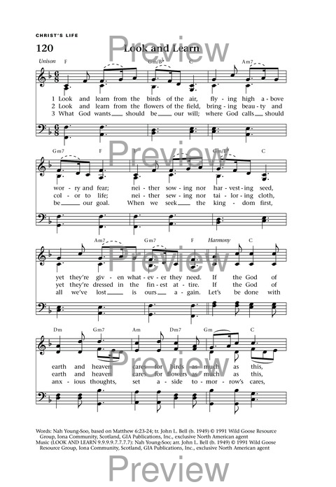 Lift Up Your Hearts: psalms, hymns, and spiritual songs page 136