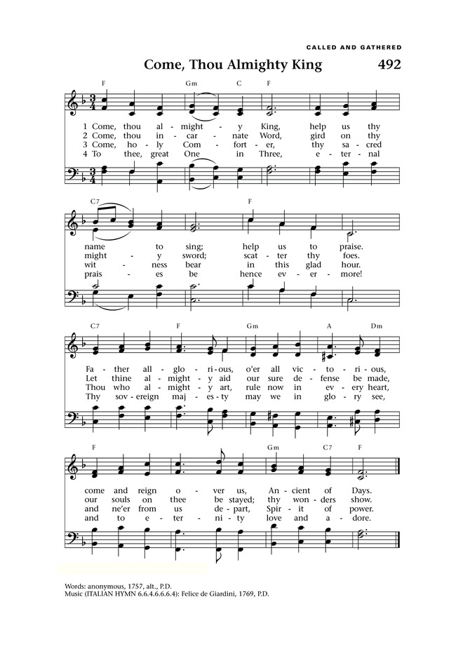 Lift Up Your Hearts: psalms, hymns, and spiritual songs page 538