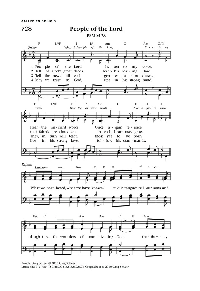 Lift Up Your Hearts: psalms, hymns, and spiritual songs page 803