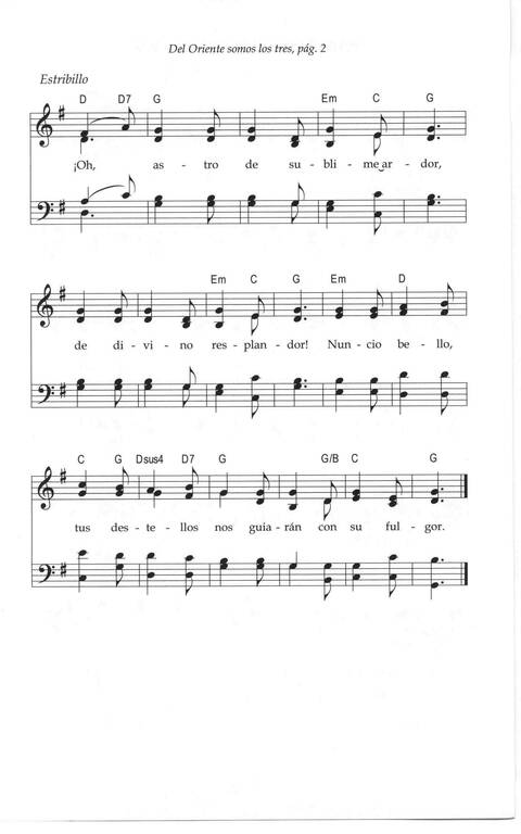 Las Voces del Camino: un complemento de Singing the Living Traditions page 87