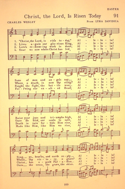 Let Youth Praise Him: a hymnal for Christian primary schools, Sunday schools and Christian homes page 108