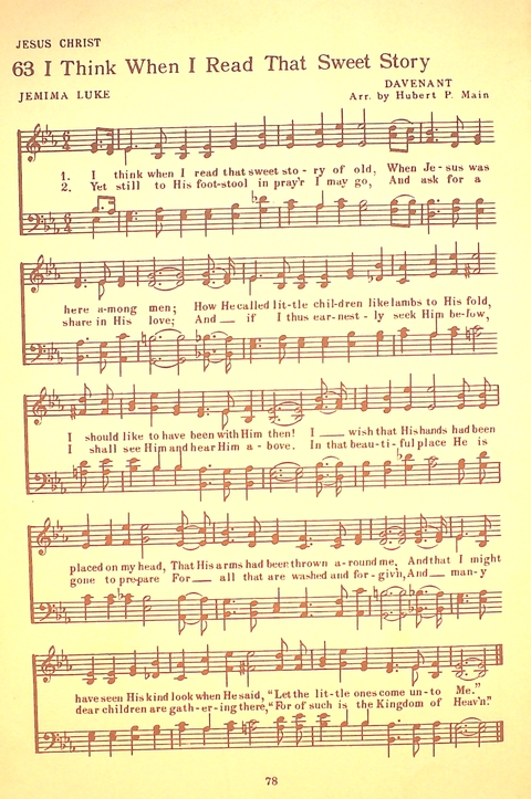 Let Youth Praise Him: a hymnal for Christian primary schools, Sunday schools and Christian homes page 77