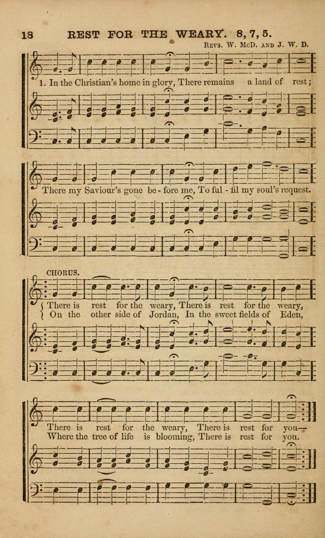 The Melodeon: a collection of hymns and tunes with original and selected music, adapted to all occiasions of social worship page 18