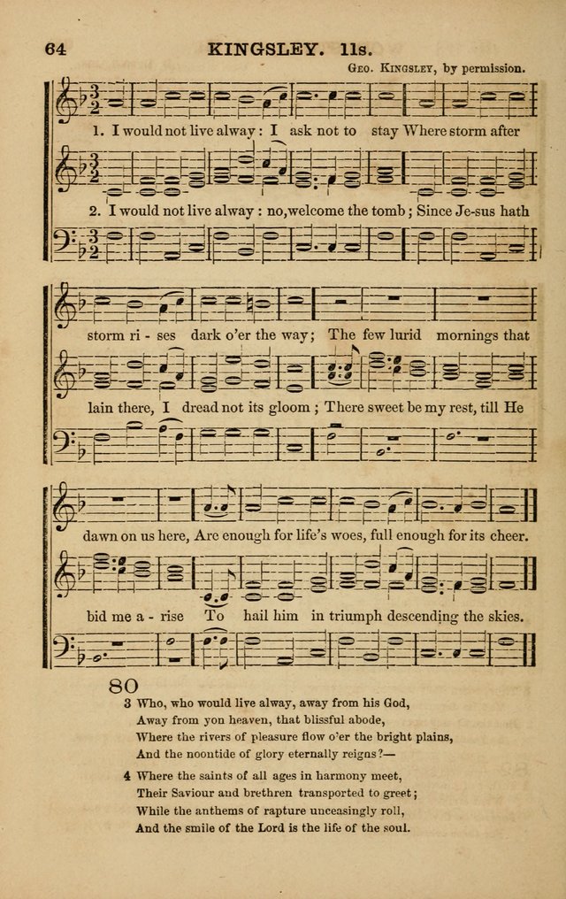 The Melodeon: a collection of hymns and tunes with original and selected music, adapted to all occiasions of social worship page 64