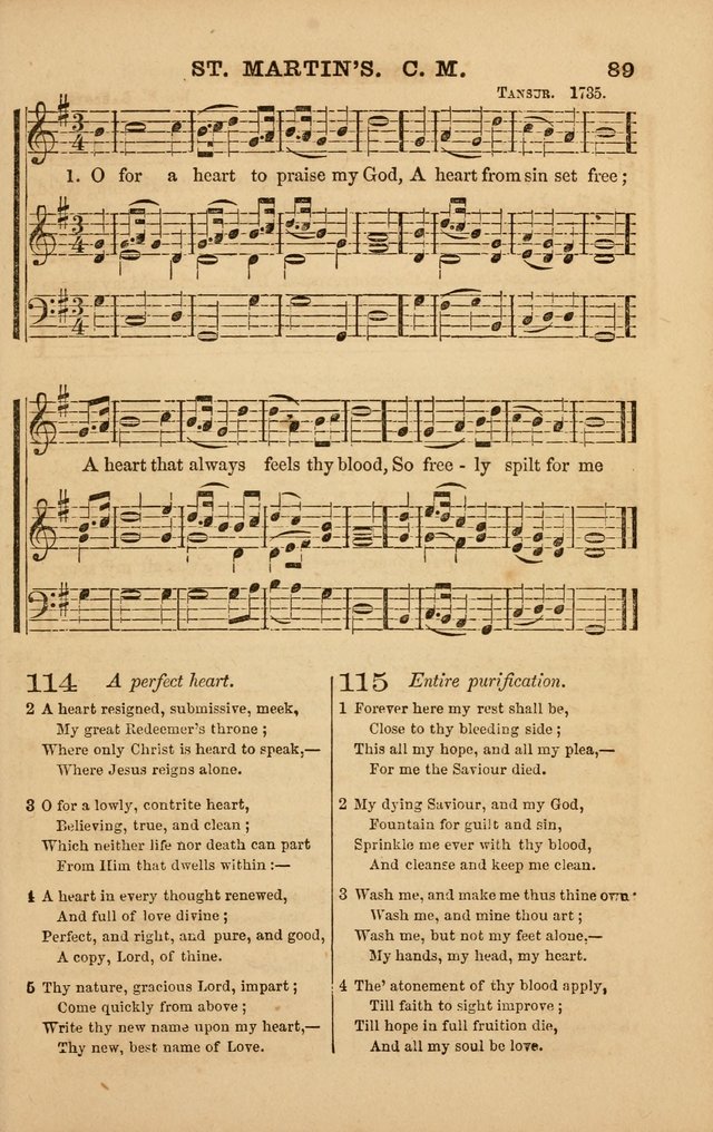 The Melodeon: a collection of hymns and tunes with original and selected music, adapted to all occiasions of social worship page 89