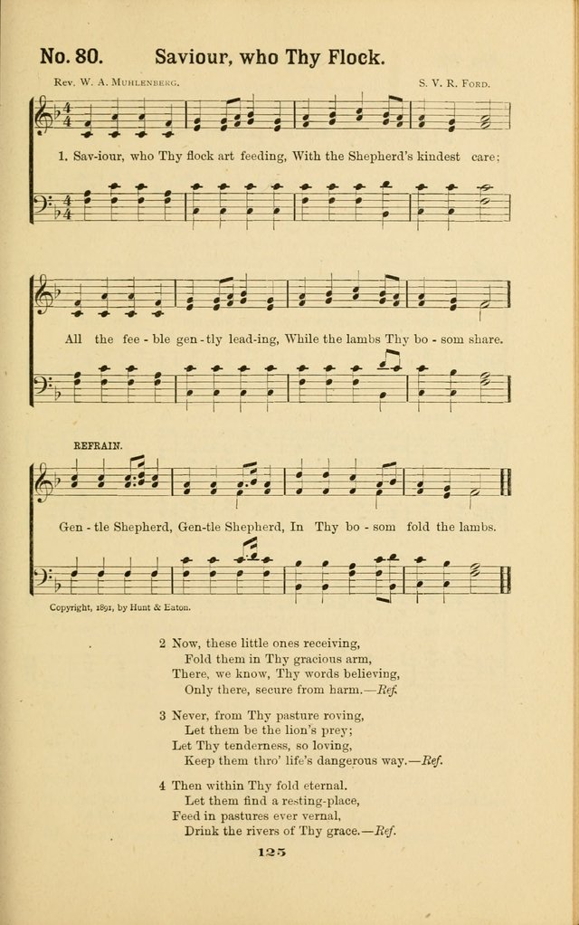 Melodies for Little People: containing also one hundred recitations for Sunday-schools, anniversary occasions, concerts, entertainments, and sociables, with songs adapted... page 125
