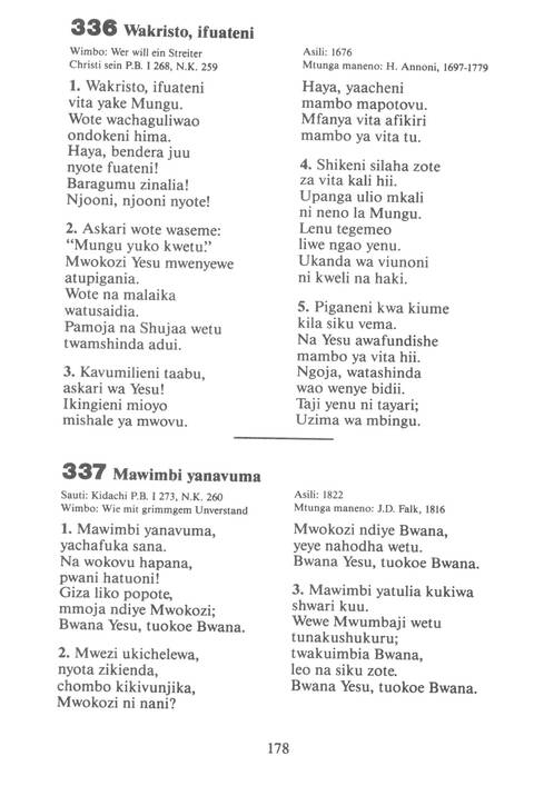 Mwimbieni Bwana: msifuni Mungu, mfalme wa mbingu na nchi! page 168