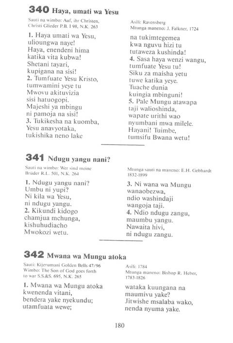 Mwimbieni Bwana: msifuni Mungu, mfalme wa mbingu na nchi! page 170