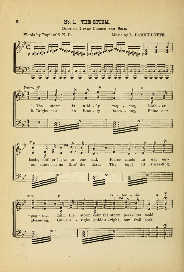 May Blossoms, a collection of hymns to the Blessed Virgin page 8