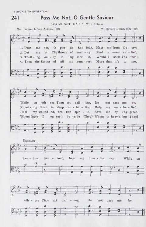 Church Hymnal: A Treasury of Hymns and Gospel Songs with responsive readings and aids to worship for public and private use page 208