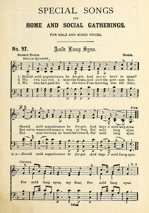 The Male Chorus No. 1: for use in gospel meetings, Christian associations and other religious services page 101