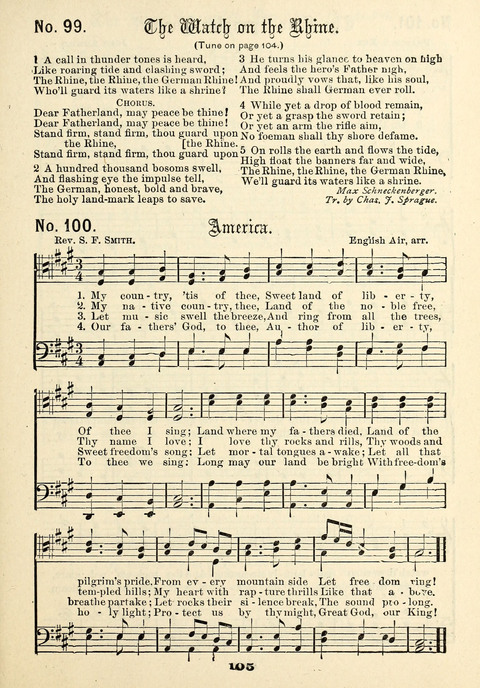 The Male Chorus No. 1: for use in gospel meetings, Christian associations and other religious services page 103