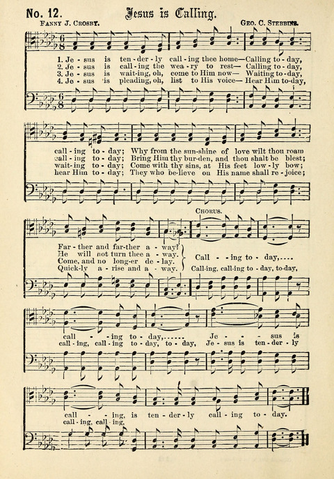 The Male Chorus No. 1: for use in gospel meetings, Christian associations and other religious services page 12