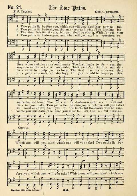 The Male Chorus No. 1: for use in gospel meetings, Christian associations and other religious services page 22