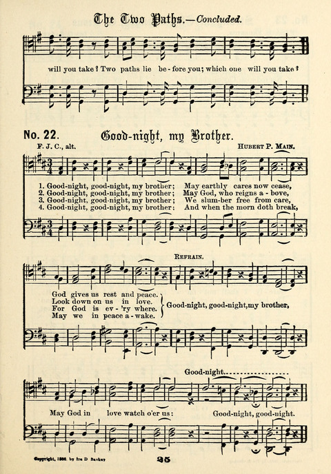 The Male Chorus No. 1: for use in gospel meetings, Christian associations and other religious services page 23