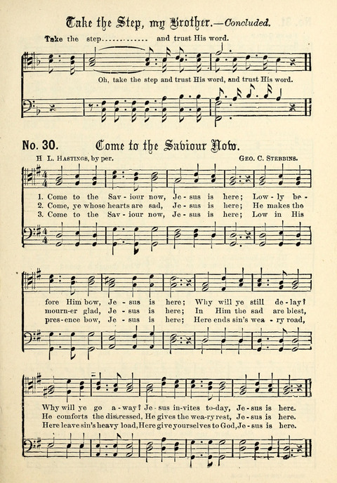 The Male Chorus No. 1: for use in gospel meetings, Christian associations and other religious services page 31