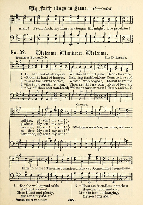 The Male Chorus No. 1: for use in gospel meetings, Christian associations and other religious services page 33