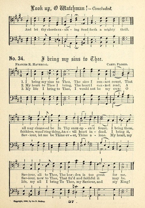 The Male Chorus No. 1: for use in gospel meetings, Christian associations and other religious services page 35