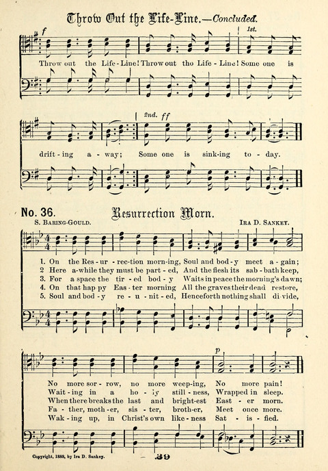 The Male Chorus No. 1: for use in gospel meetings, Christian associations and other religious services page 37