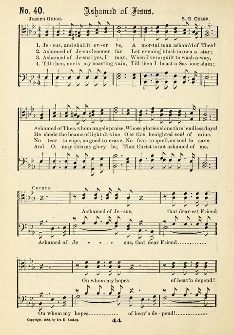 The Male Chorus No. 1: for use in gospel meetings, Christian associations and other religious services page 42