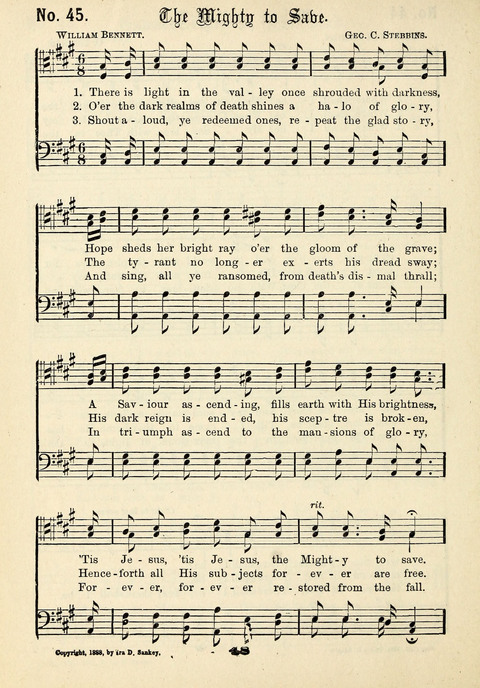 The Male Chorus No. 1: for use in gospel meetings, Christian associations and other religious services page 46