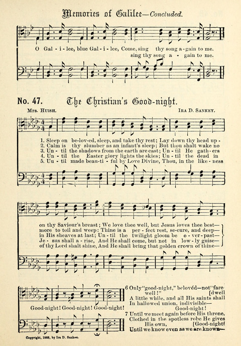 The Male Chorus No. 1: for use in gospel meetings, Christian associations and other religious services page 49