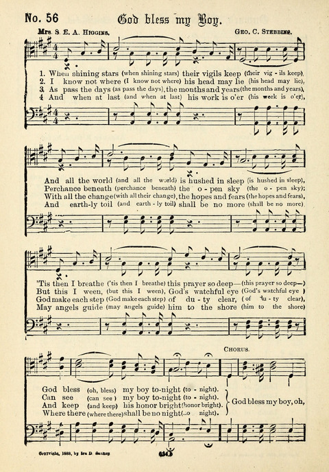 The Male Chorus No. 1: for use in gospel meetings, Christian associations and other religious services page 58