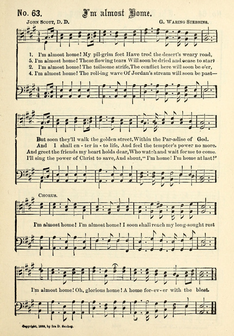 The Male Chorus No. 1: for use in gospel meetings, Christian associations and other religious services page 65
