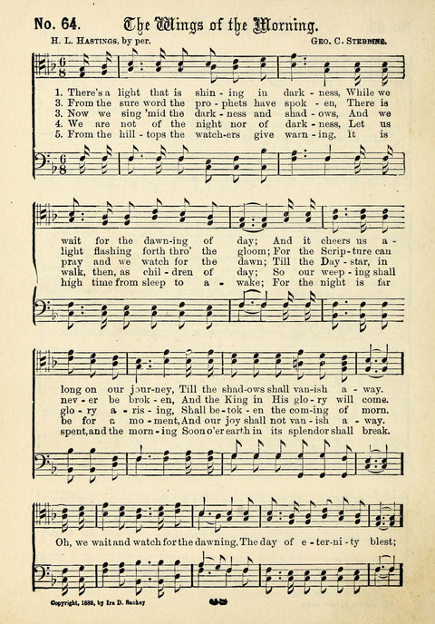 The Male Chorus No. 1: for use in gospel meetings, Christian associations and other religious services page 66