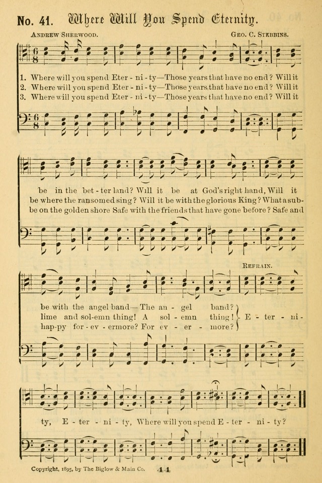 Male Chorus No. 2: for use in Christian associations, gospel meetings, and other religious services page 49