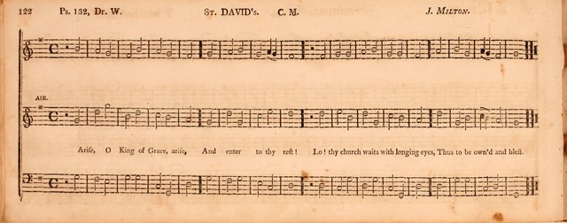 The Middlesex Collection of Church Music: or, ancient psalmody revived: containing a variety of psalm tunes, the most suitable to be used in divine service (2nd ed. rev. cor. and enl.) page 122