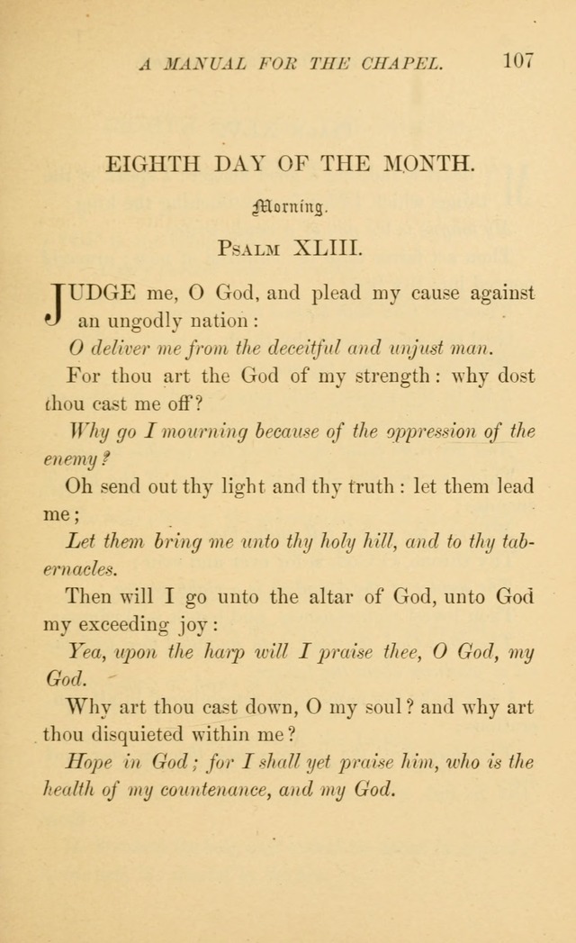 Manual for the chapel of Girard College page 114