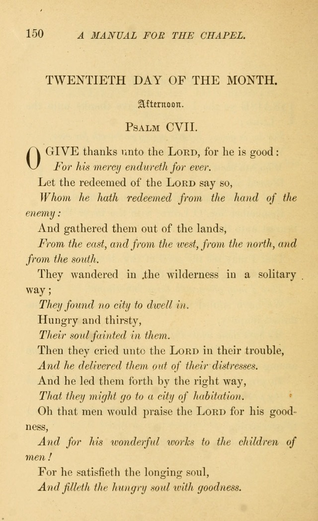 Manual for the chapel of Girard College page 157
